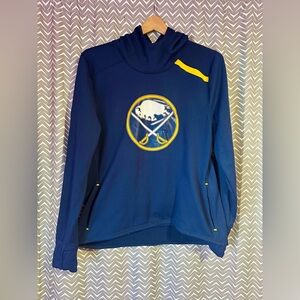 Fanatics Buffalo Sabres Waffle Hoodie, Size M.